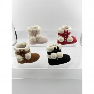 Baby's Warm Anti-Slip Soft-Soled High-Top Cotton Pre-Walker Shoes