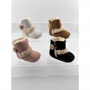 Baby's Warm Anti-Slip Soft-Soled High-Top Cotton Pre-Walker Shoes