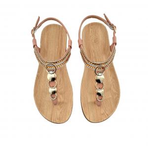 Bohemian Toe-Ring Roman Sandals