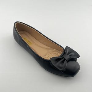 Low-Cut Bow Flat Shoes