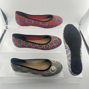 Round-Toe Low-Cut Slip-On Retro Ethnic-Style Single-Layer Shoes